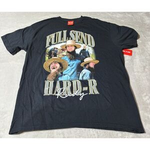 Men's NELK FULL SEND  Hard-R Rudy Shirt Size XL NWT